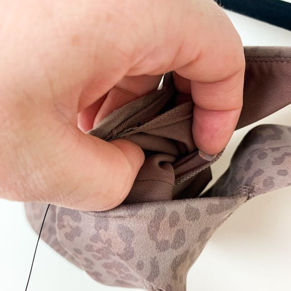 Glyder Tide Bra Top Cocoa Leopard S - Picture 7 of 7